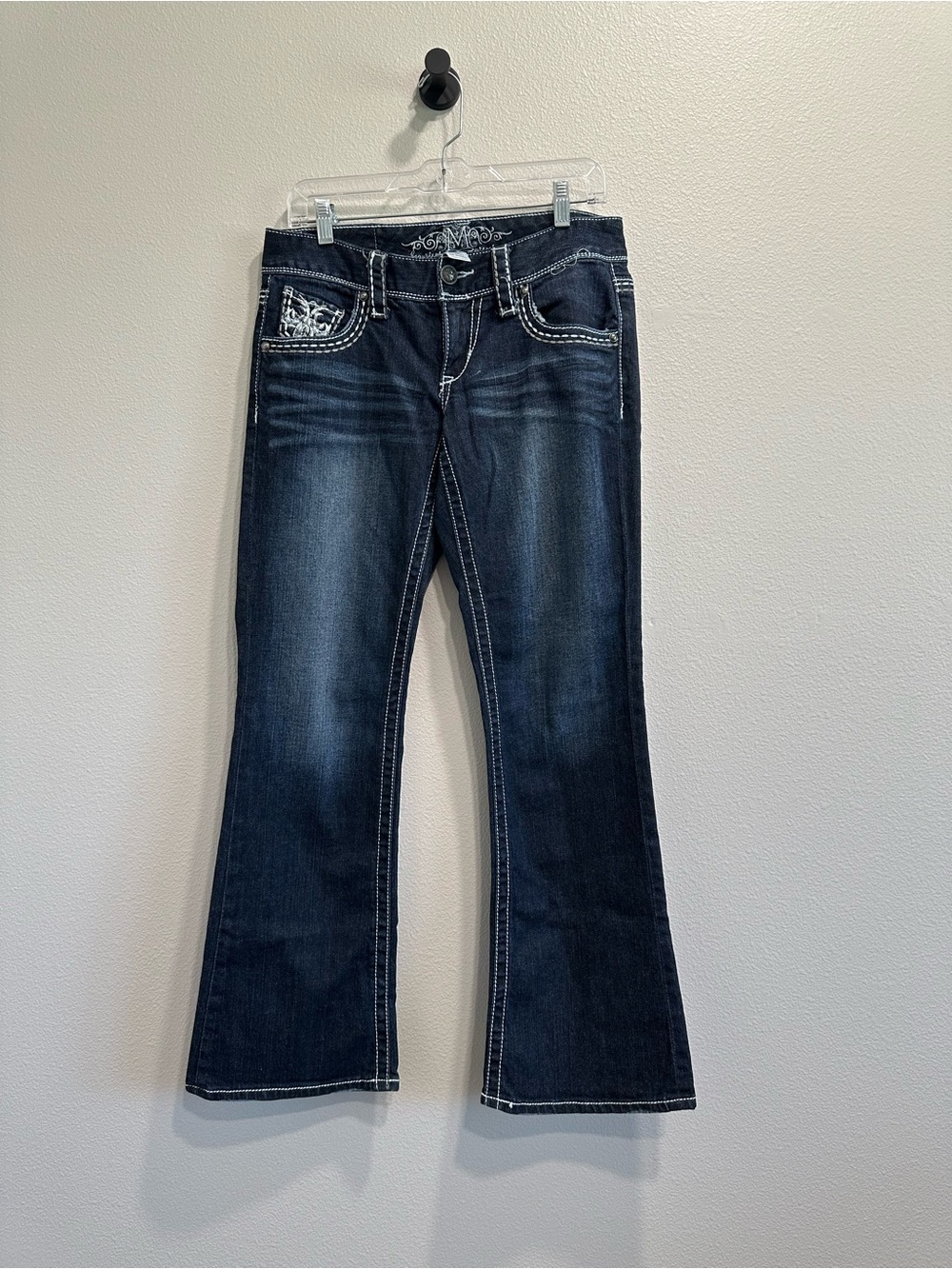 Maurices Premium Dark Wash Women's Bootcut Jeans,size 5/6 short